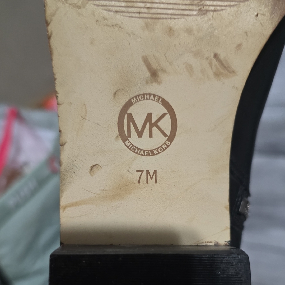 Michael Kors Black Over the Knee Boots - Picture 2 of 7